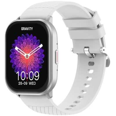 5. Smartwatch Gravity Silver Strap + Bracelet GT43-2