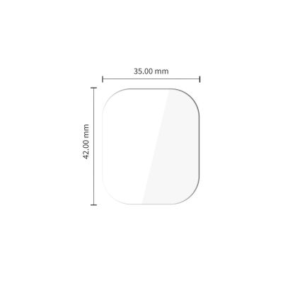 12. Tech-Protect Easy Set+ Tempered Glass 2-pack for Apple Watch Ultra 1/2 49mm - Clear