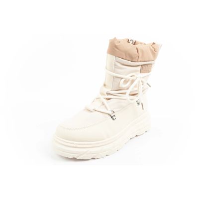 3. Lee Cooper women's winter hiking shoes, insulated, beige and cream