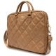 2. Guess Quilted 4G bag for a 16" laptop - brown