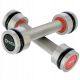 2. Set of HMS chrome dumbbells