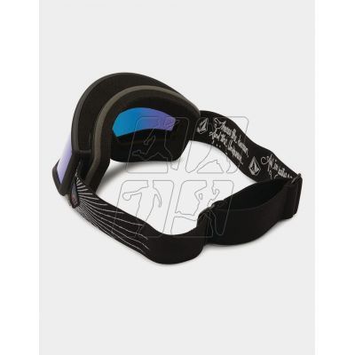 3. Volcom YAE JAMIE LYNN/BLUE CHROME snowboard goggles (VG0722119)