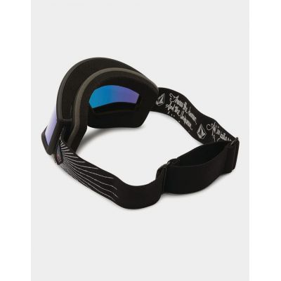 3. Volcom YAE JAMIE LYNN/BLUE CHROME snowboard goggles (VG0722119)