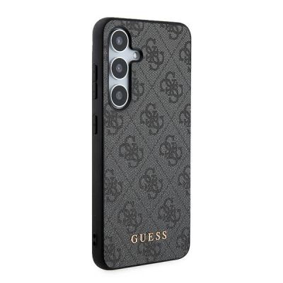 4. Guess 4G Metal Gold Logo case for Samsung Galaxy A35 - black