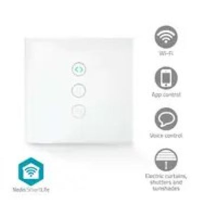 9. Nedis WIFIWC10WT smart home - transmitter Wired and Wireless Wall-mountable WWAN