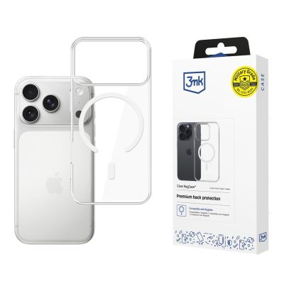 3mk Clear MagCase for Apple iPhone 17 Pro - transparent