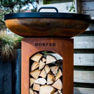19. Bonfeu Bonbiza Open rusty garden fire pit 8002R