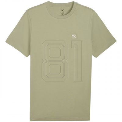 Men's Puma Ess Elevated Tee Olive 684726 82