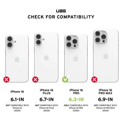 2. Urban Armor Gear Plyo Cell Phone Case 16 cm (6.3") Silver, Transparent