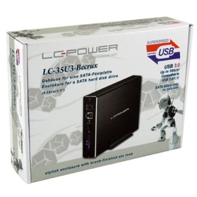 3. LC-POWER LC-35U3-Becrux Case (3.5"; USB 3.0)