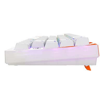 3. CHERRY K5 PRO TMR COMPACT Gaming Keyboard USB QWERTZ German Orange, White