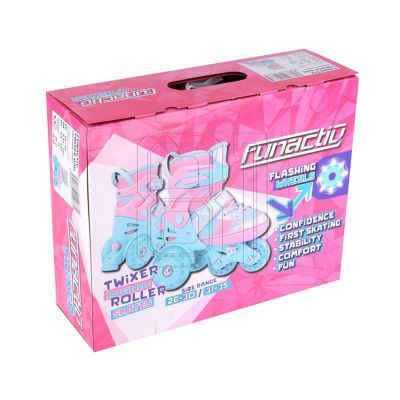 15. FunActiv Twixer Girl Jr 1000000012 Adjustable Roller Skates