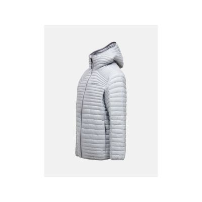 3. Men's PEAK PERFORMANCE M Monolight Insulated Hood Jacket, gray