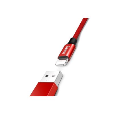 2. Baseus Yiven CALYW-A09 Cable (USB 2.0 - Lightning; 1.8m; red)