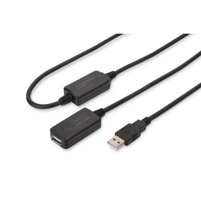 6. DIGITUS DA-73102 cable (USB; 20m; black)