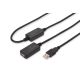 6. DIGITUS DA-73102 cable (USB; 20m; black)