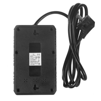 4. MACLEAN POWER STRIP, EXTENSION CORD 4 OUTLETS + 3XUSB, 110-240V AC 50/60HZ, 2.1A MAX 2500W, 1.5M, BLACK MCE392 B