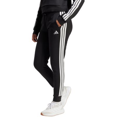 2. adidas Essentials 3-Stripes Fleece Slim W Pants JX2543