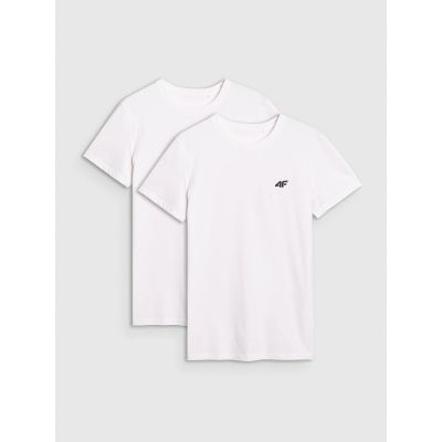 Slim men's t-shirt (2-pack) men's 4F 4FRMM00TTSHM3068-10S