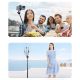 21. Selfie stick WC1Y2S 1.3m aluminum alloy telescopic tripod with phone holder - black
