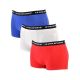 11. Le Coq Sportif men's boxer shorts 3-pack red gray navy blue