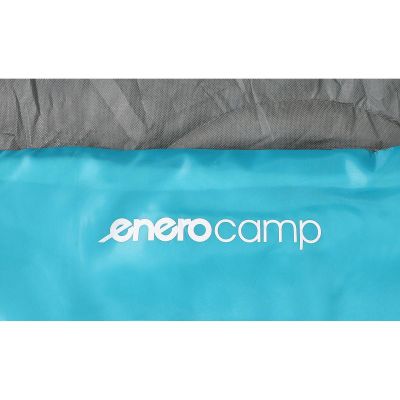 10. LIGHT TOURIST SLEEPING BAG 200X70CM BLUE ENERO CAMP