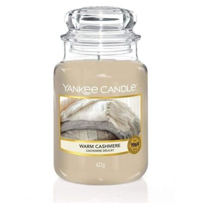 2. Large WARM CASHMERE YANKEE Candle