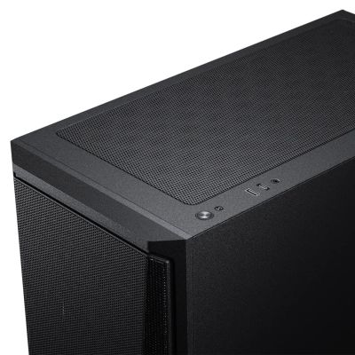 9. PHANTEKS Eclipse G370A PC-Gehäuse, Midi-Tower, SSI-EEB, RGB, Tempered Glass - inklusive 3x 120-mm-Lüfter, black