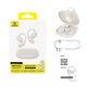 4. OWS Baseus Eli 2i Fit Headphones with Ear Hooks - White
