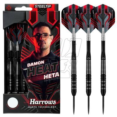 6. Harrows Damon Heta 90% Steeltip darts HS-TNK-000016452