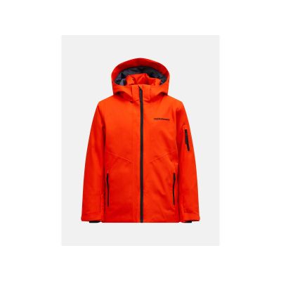 PEAK PERFORMANCE JR Maroon Insulated Jacket red