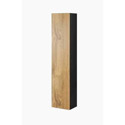 VIGO full display cabinet '180' 180/40/30 black/wotan oak