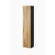VIGO full display cabinet '180' 180/40/30 black/wotan oak