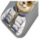 4. Nimmy Cool&Cute 2.0 Bear Case for iPhone 16 Pro Max - Gray