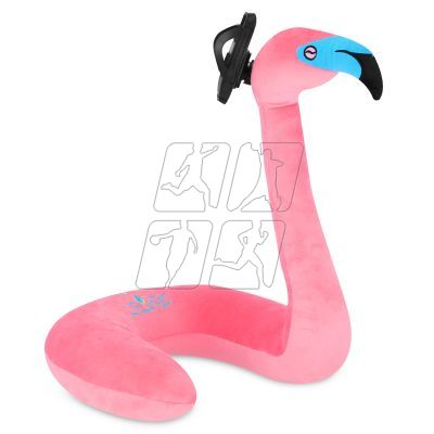 Tourist headrest with smartphone holder flamingo Spokey SERPENTE 941254