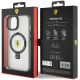 8. Ferrari FEHMP15SUSCAK iPhone 15 6.1" black/black hardcase Ring Stand 2023 Collection MagSafe