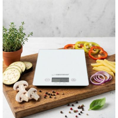8. Esperanza Lemon EKS002W kitchen scale (white)
