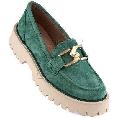 Filippo W PAW459C suede leather shoes, green