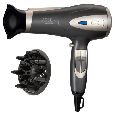 5. ADLER AD 2248gc gray-champagne hair dryer