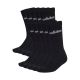 Adidas Cushioned Linear Crew Socks 10 Pairs Black KF9092