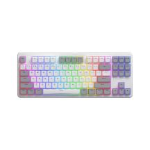 HATOR Rockfall 3 TKL Wireless Keyboard Universal USB + RF Wireless + Bluetooth QWERTY English White