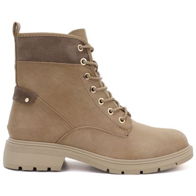 2. Women's insulated beige ankle boots M.Daszyński MR2501