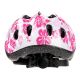 5. Meteor HB6-5 Junior 23246 White Floral Bike Helmet