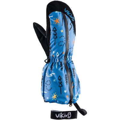 2. VIKING Snoppy Kids Blue Children’s Winter Mittens