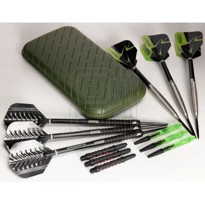 9. Harrows Slimcase 6 Green Dart Case