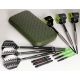 9. Harrows Slimcase 6 Green Dart Case