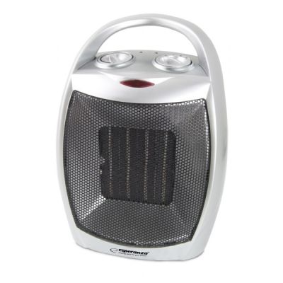 Esperanza EHH006 electric fan heater (1500W; 3 heating levels; black, silver)