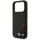 6. BMW M Carbon Tricolor Line MagSafe Case for iPhone 17 Pro - Black