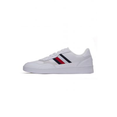 9. Tommy Hilfiger Court Cupsole Retro Lth Stripes M FM0FM04828YBS shoes