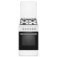 Gas-electric cooker MPM-56-KGM-04 50 cm white, convection